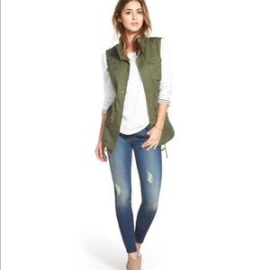 Pleione Cotton Twill Military Vest